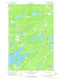 Download a high-resolution, GPS-compatible USGS topo map for Bear Island, MN (1977 edition)