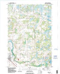Download a high-resolution, GPS-compatible USGS topo map for Becker, MN (1995 edition)