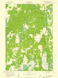 Download a high-resolution, GPS-compatible USGS topo map for Belle Prairie NW, MN (1958 edition)