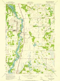 Download a high-resolution, GPS-compatible USGS topo map for Belle Prairie, MN (1958 edition)