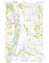 Download a high-resolution, GPS-compatible USGS topo map for Belle Prairie, MN (1980 edition)