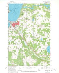 Download a high-resolution, GPS-compatible USGS topo map for Bemidji East, MN (1971 edition)