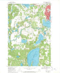 preview thumbnail of historical topo map of Beltrami County, MN in 1968