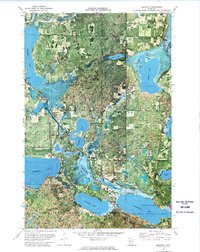 Download a high-resolution, GPS-compatible USGS topo map for Benedict, MN (1974 edition)
