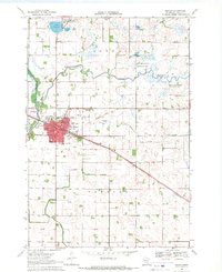Download a high-resolution, GPS-compatible USGS topo map for Benson, MN (1970 edition)