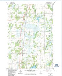 Download a high-resolution, GPS-compatible USGS topo map for Beroun, MN (1984 edition)