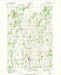 Download a high-resolution, GPS-compatible USGS topo map for Bertha, MN (1971 edition)