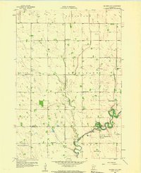 1958 Map of Big Bend City, 1959 Print