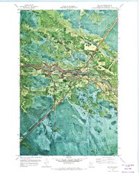 Download a high-resolution, GPS-compatible USGS topo map for Big Falls, MN (1973 edition)