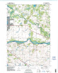 Download a high-resolution, GPS-compatible USGS topo map for Big Lake, MN (1995 edition)