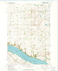 Download a high-resolution, GPS-compatible USGS topo map for Big Stone Lake East, MN (1974 edition)