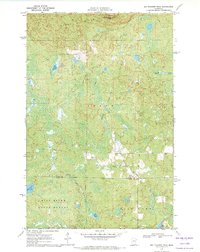 Download a high-resolution, GPS-compatible USGS topo map for Big Thunder Peak, MN (1972 edition)