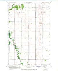 preview thumbnail of historical topo map of Marshall County, MN in 1966