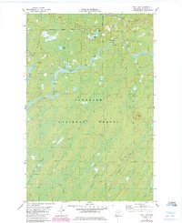 Download a high-resolution, GPS-compatible USGS topo map for Bird Lake, MN (1985 edition)