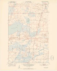 Download a high-resolution, GPS-compatible USGS topo map for Biwabik NW, MN (1951 edition)