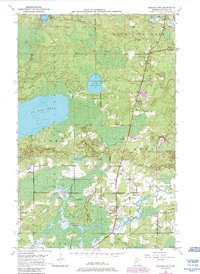 preview thumbnail of historical topo map of St. Louis County, MN in 1950