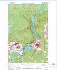 Download a high-resolution, GPS-compatible USGS topo map for Biwabik, MN (1985 edition)
