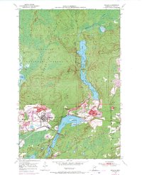 Download a high-resolution, GPS-compatible USGS topo map for Biwabik, MN (1971 edition)