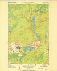 Download a high-resolution, GPS-compatible USGS topo map for Biwabik, MN (1951 edition)