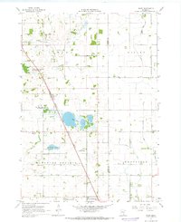 Download a high-resolution, GPS-compatible USGS topo map for Bixby, MN (1968 edition)