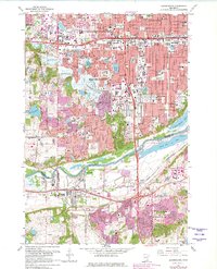 Download a high-resolution, GPS-compatible USGS topo map for Bloomington, MN (1981 edition)