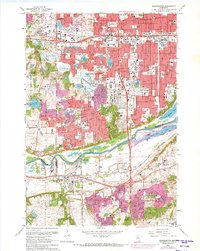 Download a high-resolution, GPS-compatible USGS topo map for Bloomington, MN (1973 edition)