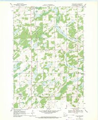 Download a high-resolution, GPS-compatible USGS topo map for Blue Grass, MN (1971 edition)