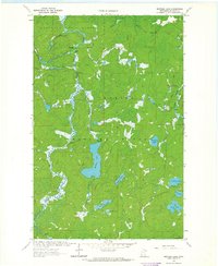 Download a high-resolution, GPS-compatible USGS topo map for Bootleg Lake, MN (1965 edition)