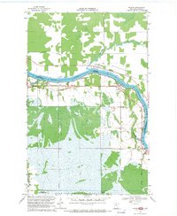 Download a high-resolution, GPS-compatible USGS topo map for Border, MN (1970 edition)