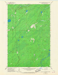 preview thumbnail of historical topo map of St. Louis County, MN in 1957