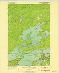 Download a high-resolution, GPS-compatible USGS topo map for Boulder Lake Reservoir, MN (1955 edition)