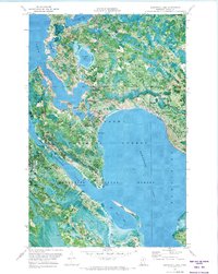 Download a high-resolution, GPS-compatible USGS topo map for Bowstring Lake, MN (1973 edition)