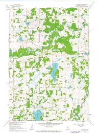 Download a high-resolution, GPS-compatible USGS topo map for Bradford, MN (1963 edition)