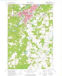 preview thumbnail of historical topo map of Brainerd, MN in 1973