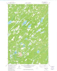 Download a high-resolution, GPS-compatible USGS topo map for Brimson, MN (1982 edition)