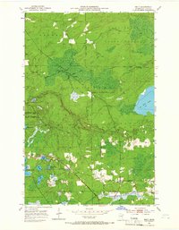 Download a high-resolution, GPS-compatible USGS topo map for Britt, MN (1966 edition)