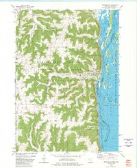 Download a high-resolution, GPS-compatible USGS topo map for Brownsville, MN (1980 edition)