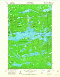 Download a high-resolution, GPS-compatible USGS topo map for Brule Lake, MN (1963 edition)