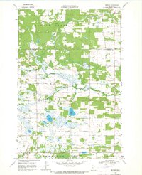 Download a high-resolution, GPS-compatible USGS topo map for Butler, MN (1971 edition)