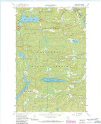 Download a high-resolution, GPS-compatible USGS topo map for Buyck, MN (1986 edition)