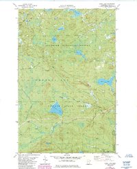 Download a high-resolution, GPS-compatible USGS topo map for Cabin Lake, MN (1985 edition)