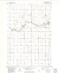 Download a high-resolution, GPS-compatible USGS topo map for Campbell NE, MN (1981 edition)