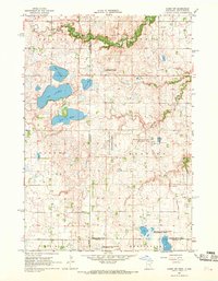 Download a high-resolution, GPS-compatible USGS topo map for Canby NW, MN (1968 edition)