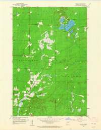 Download a high-resolution, GPS-compatible USGS topo map for Canyon, MN (1964 edition)