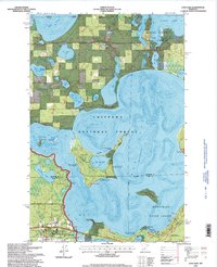 Download a high-resolution, GPS-compatible USGS topo map for Cass Lake, MN (1998 edition)
