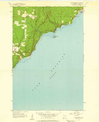 Download a high-resolution, GPS-compatible USGS topo map for Castle Danger, MN (1958 edition)