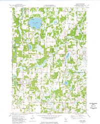 Download a high-resolution, GPS-compatible USGS topo map for Cedar, MN (1976 edition)