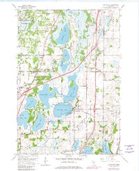 Download a high-resolution, GPS-compatible USGS topo map for Centerville, MN (1981 edition)