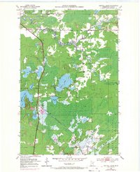 Download a high-resolution, GPS-compatible USGS topo map for Central Lakes, MN (1971 edition)