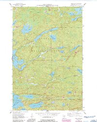 Download a high-resolution, GPS-compatible USGS topo map for Chad Lake, MN (1986 edition)